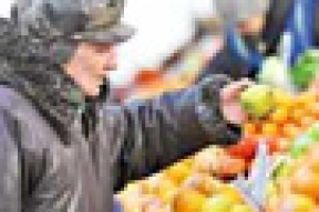 В Минске пропадают лотки с фруктами