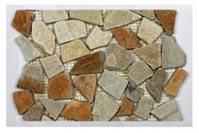 Красивая мозаика из натурального камня