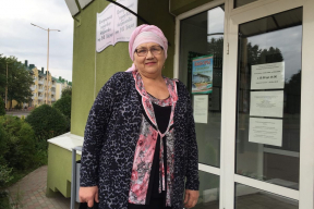 Барановичская пенсионерка: «Пришла голосовать за своего любимого»