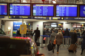 Аэропорт Вильнюса снова закрывался