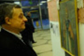 С инсталляции Алеся Пушкина сорвали портреты исчезнувших и убитых политиков и журналистов (фото)