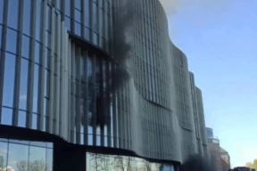 В Минске загорелся строящийся комплекс друга Лукашенко